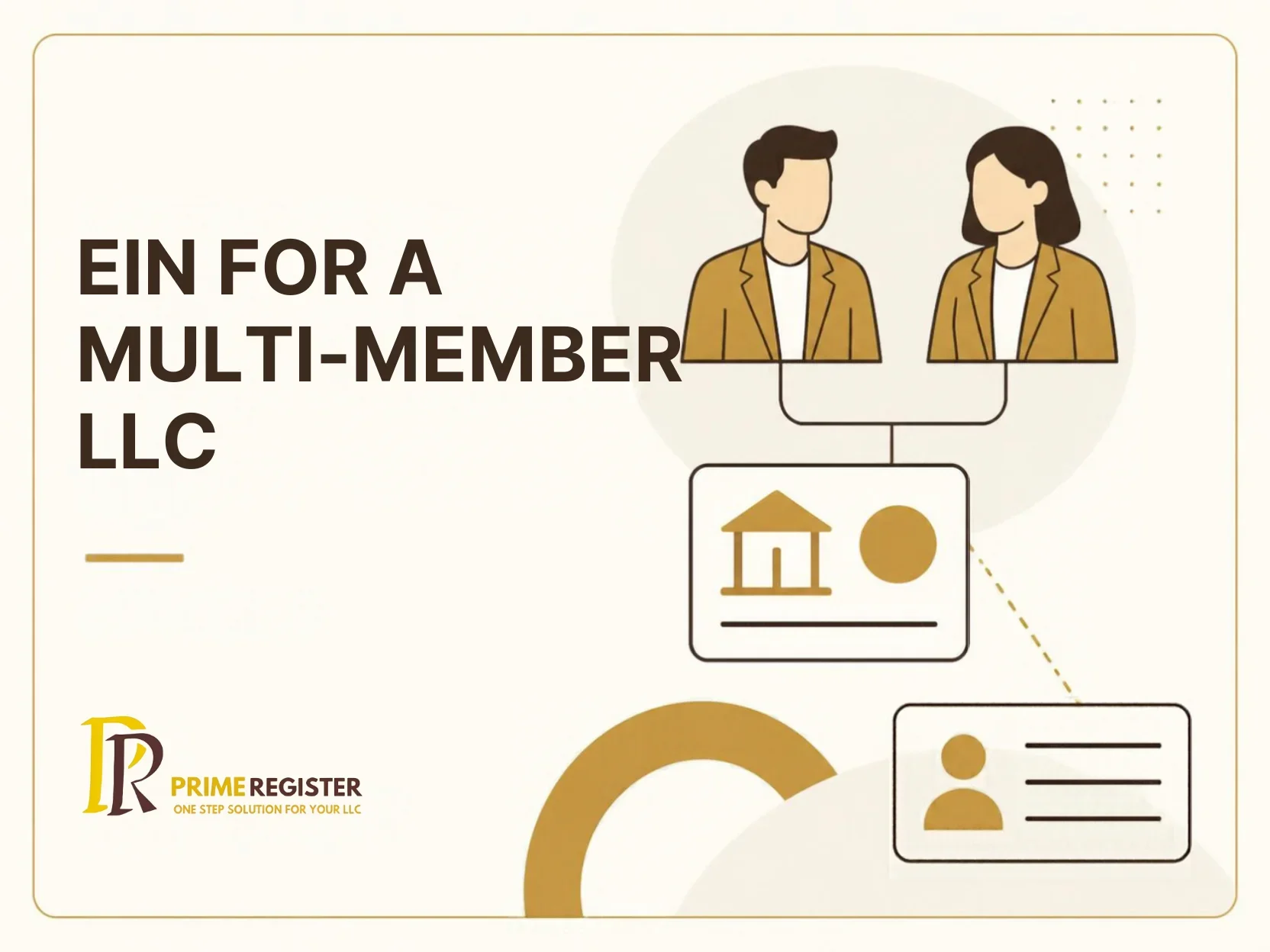 Two owners connected to one company identifier card, with a responsible-party record kept separate.