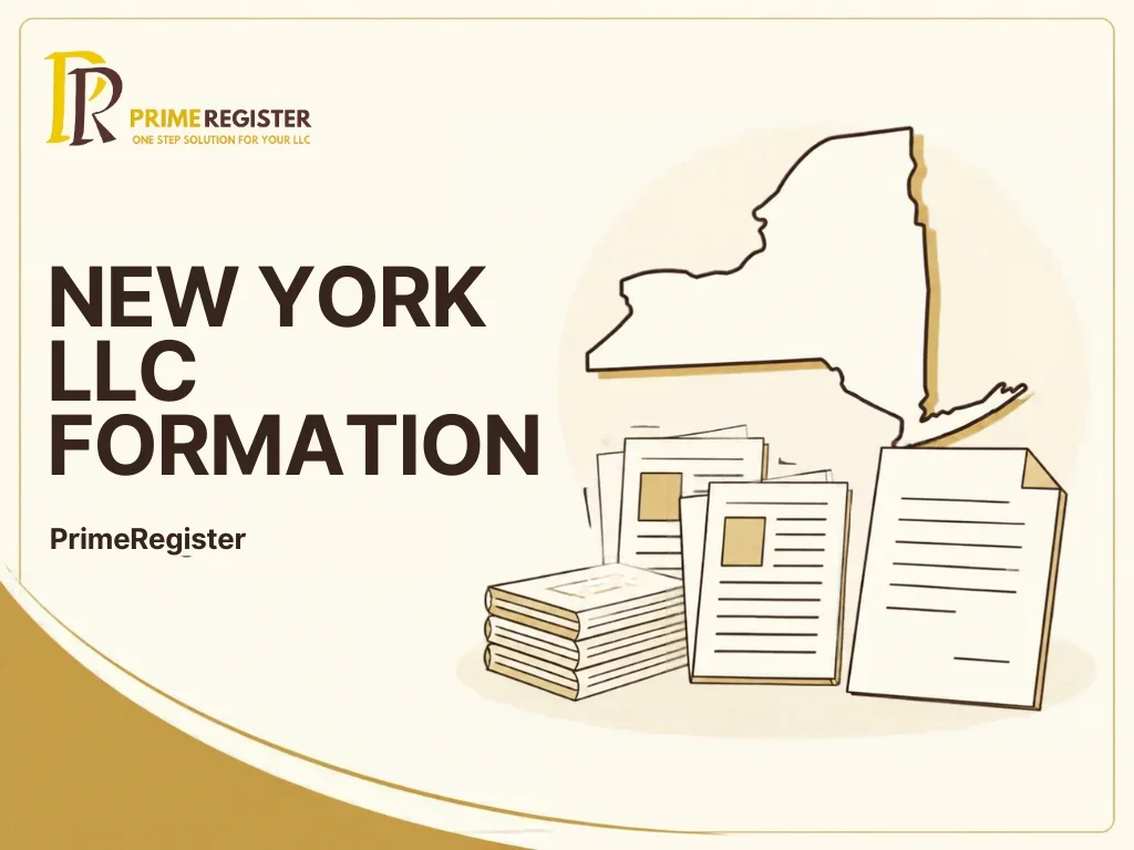 A New York state outline beside articles, two newspapers and an internal agreement, without official seals.